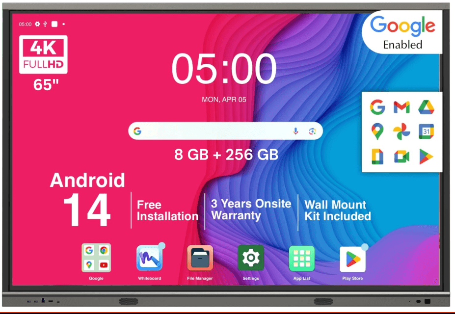 IFPD 65-inch display